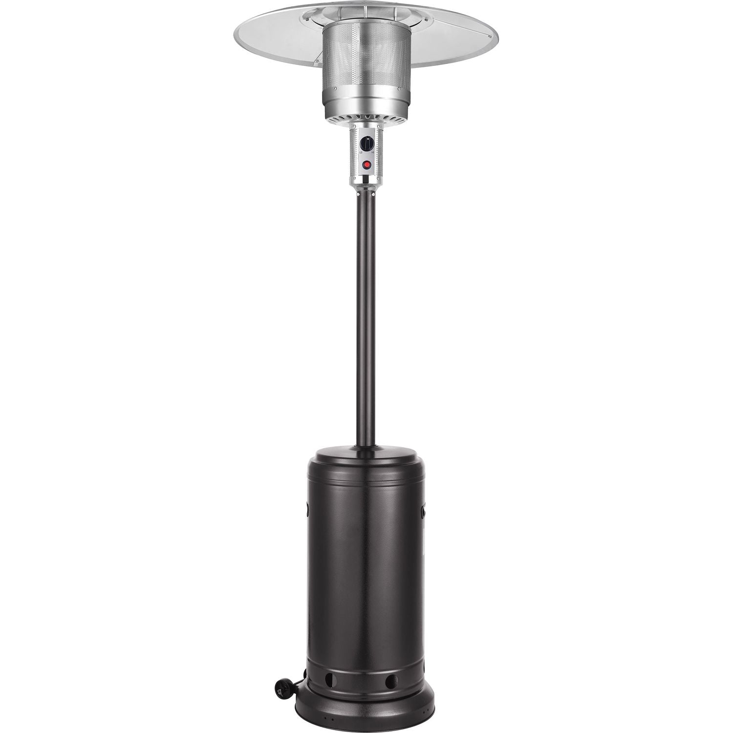 DICTROLUX - Stufa a Gas esterno Fungo Riscaldante Nero 15 Kw